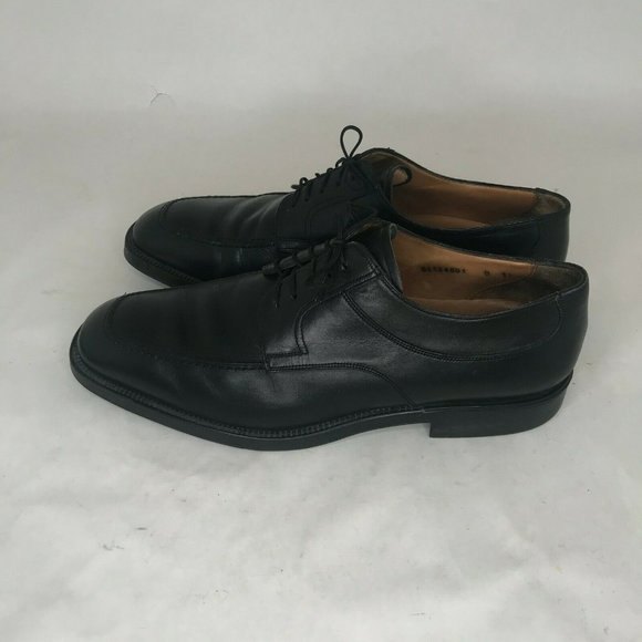 Santoni Nuvola Mens Leather Apron Moc Toe Lace Up
